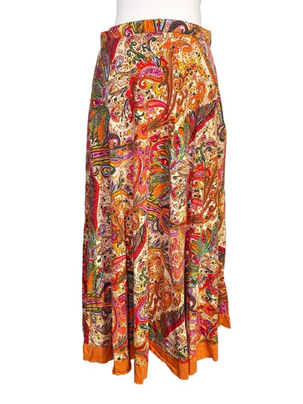 Coldwater Creek Boho-Chic
Maximalist Y2K Paisley Maxi Skirt PXS